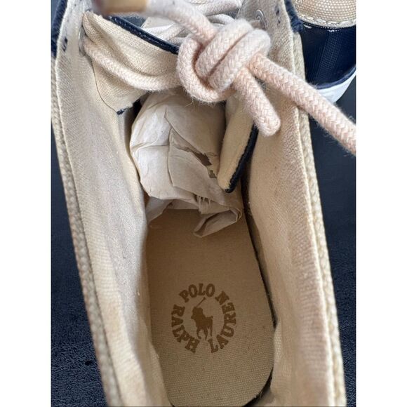Polo Ralph Lauren mens Lander Chukka coated canvas size 12D
